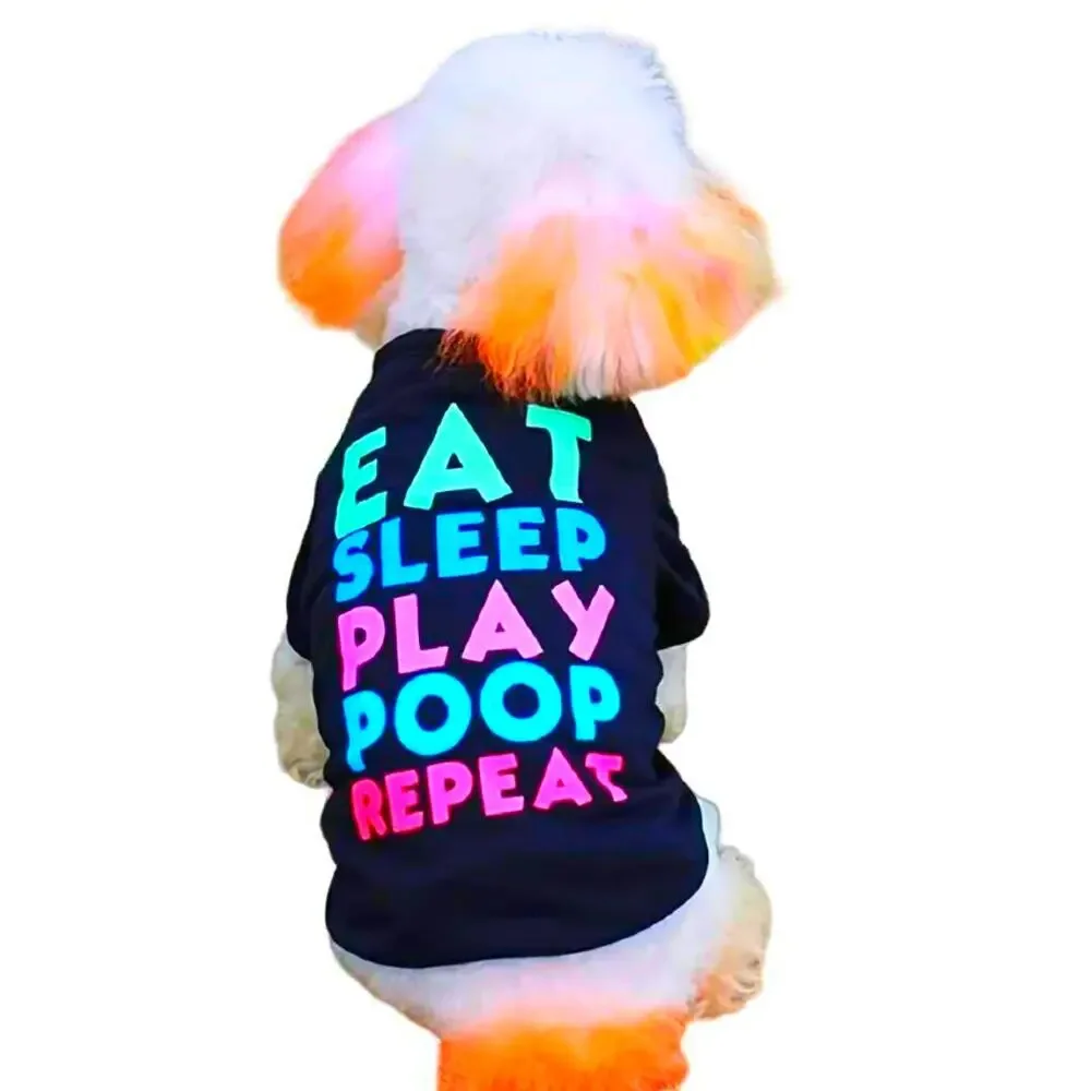 Tea Cup dog shirt Cute small dog clothes XS, Small, Large, X-large Sz Chart - Picture 1 of 7